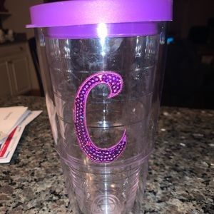 Tervis insulated purple 24oz tumbler cup